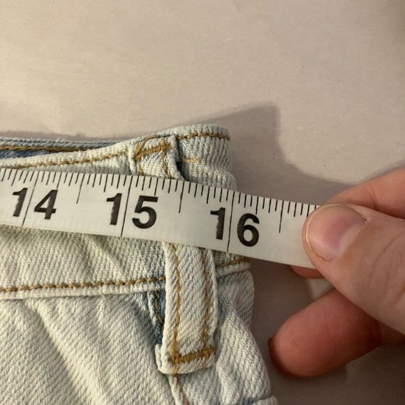 NEW!!!! One Teaspoon Brando Stevies Shorts Light‎ Wash High Waist Classic Sz 26 - Picture 7 of 11